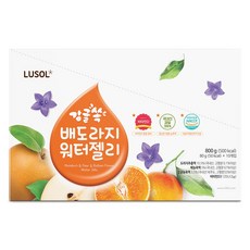 LUSOL 柑橘梨子桔梗果凍飲 10入, 1個, 800g, 混合口味