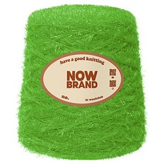 WoolClub NOW BRAND 大容量高級菜瓜布線 600g, 2 淺綠色, 1個