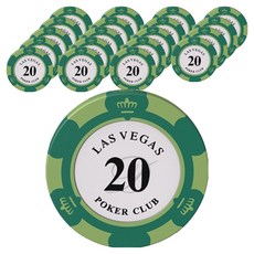 德州撲克遊戲籌碼, 面值20, 20個
