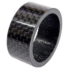 카본 스페이서 링 자전거 헤드업 카본스페이서 28.6 x 15mm, 유광 블랙, 1개