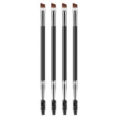 원티크 듀얼 아이브로우 브러쉬, 4개, 혼합색상