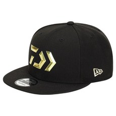 DAIWA 大和 New Era 聯名款 後扣釣魚帽 DC-5434NK, 黑色