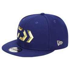 DAIWA 大和 New Era 聯名款 後扣釣魚帽 DC-5434NK, 深寶藍色