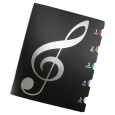 Wantique 多功能樂譜夾 30p, 1個, 黑色