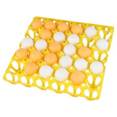 DULU長安的話題賓果遊戲棋盤+乒乓球 2種*15入組, 1套, 黃色（托盤）