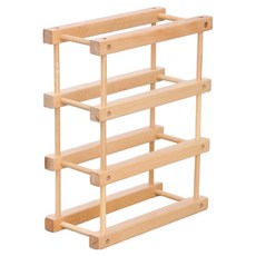 Pickdeal 迷你紅酒架 F3, 櫸木層疊, 1個