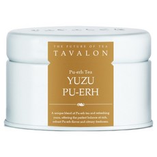 TAVALON 柚子普洱茶 中罐, 1個, 1入, 40g
