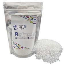 샘아쿠아 리프레쉬 아쿠아리움 수질개선 솔트, 190g, 1개