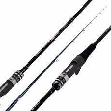 Banax CHAMP LJ 鈦金屬 Ika Metal 釣竿 C762M/TS, BLACK