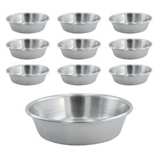 營業用 不鏽鋼醬料碗 2號 8cm, 銀色, 10個