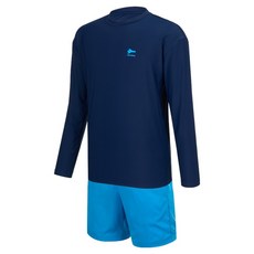 레노마 수영복 남성용 스포티 래쉬가드 상하의 세트 RN-MS2F523