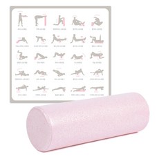 아리프 EPP 슬림 폼롤러, 라이트핑크, 1개