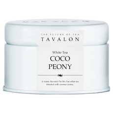 TAVALON 椰香牡丹白茶 中罐, 1個, 1入, 20g