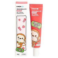 케이맘 유아용 치약 딸기향, 30g, 1개
