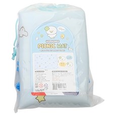 모닝글로리 폭신한 모닝즈 피크닉매트 2인용, 하늘(키덕이)
