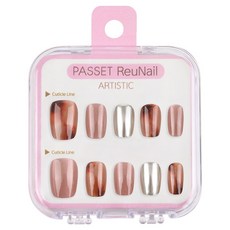 PASSET Re:U 美甲套組, 1個, RED001 藝術古銅藝術