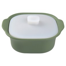 plala 嬰兒副食品多功能矽膠鍋 中, 1個, 卡其色