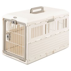 아이리스 반려동물 접이식 캐리어 FC-670, 아이보리, 1개
