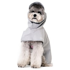 LIBERO 寵物羅斯雨披, 灰色, 1個