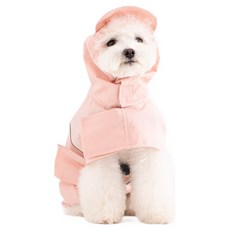 LIBERO 寵物羅斯雨披, 粉紅色, 1個