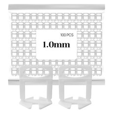 베이루 타일 수평 스페이스 평탄 클립 100p, 1개