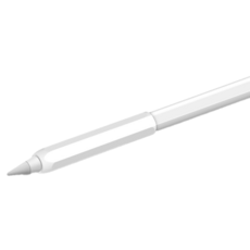 KODACHIEF 애플 펜슬 2세대 실리콘 애플펜슬 그립 슬림핏, 화이트, 1개