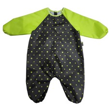 plie 臀部無接縫防水全身美術罩衫, 綠色