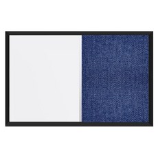 KUMKANG BOARD 磁吸式白板織物雙拼板 COOL BLUE, MDF