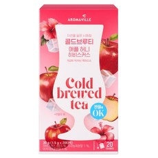 Aromaville 蘋果蜂蜜芙蓉花茶, 1個, 1.5g, 20入
