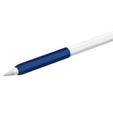 KODACHIEF 애플 펜슬 2세대 실리콘 애플펜슬 그립 슬림, 미드나잇블루, 1개