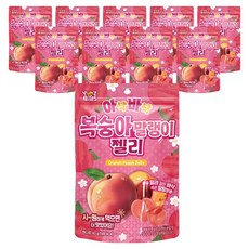 YUM'Z BiTES 酥脆水蜜桃乾軟糖, 10個, 40g