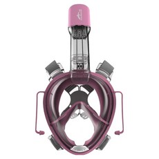DUALBREATHER 浮潛全罩式面鏡 Advance V2, 粉紅色