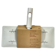 MUJI 無印良品 掃除系列 地板除塵拖把兼用, 1個, 白色