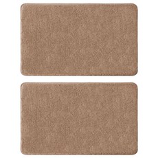 寢室安居 柔綿極厚蛋糕絨吸水地墊 2個