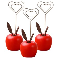 KODACHIEF 夾式便條夾 紅蘋果, 3個, 混合色