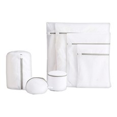 葉子小舖 三明治網加厚防纏繞洗衣袋7件組, 1組, 灰色