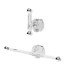 上手家居 吸盤髮箍收納2件組 透明色 免釘吸盤設計 長短款組合, 1組