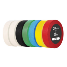 iQIHAN 達達彩虹膠帶 20m x 20mm 混合顏色 美術勞作 DIY, 7捲