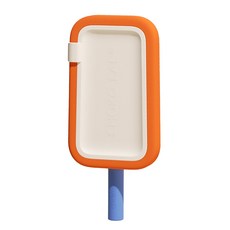 CHAKO LAB PoPsicle 棒冰冰格 冰棒模 105ml, 山竹, 1個