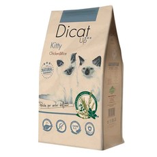 Dicat Up 幼貓用 烘培益生貓糧, 雞肉+米, 300g, 1包