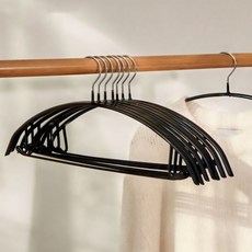 JINSIMGAMSUNG 半圓無痕衣架 黑色 30個 節省空間