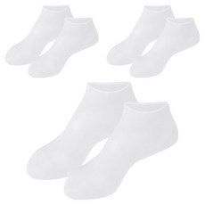 각질관리 실리콘 발커버 화이트, 80g, 3세트, 2개입