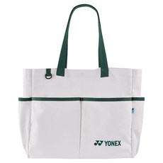 yonex 包包 255BA002U+鑰匙圈 255AA002U組, 1套, 白色