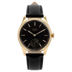 KUOE京都 OLD SMITH Bar Index Dial shrunk leather strap 手錶 90-001