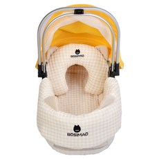 BOSIMAO 寵物四季通用推車墊3件組, 1套, 黃色