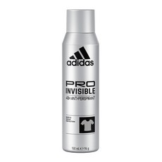 愛迪達 adidas 男用制汗爽身噴霧 無痕乾爽 150ml，持久乾爽、清新檸檬香茅香氛，展現自信魅力, 1瓶