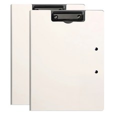 모던앳 A4 양방향 커버형 클립보드, 밀크베이지, 2개