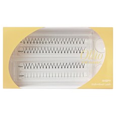 Ollio The Classic Wispy束狀人造假睫毛 5 / 9 / 10 / 11mm, 1個, 黑色/無香