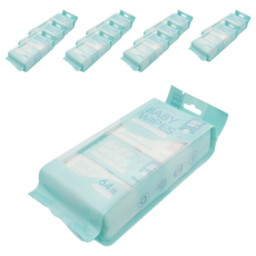 FAmILyLIFE 生活 嬰兒純水超柔濕巾 迷你包, 8張, 96包