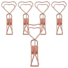 KODACHIEF 인테리어 메모꽂이 하트, 로즈, 5개